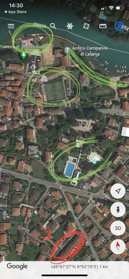 Vila Casa Tiziana Lavena Ponte Tresa Exteriér fotografie